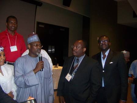 Prof Attahiru Jega, Titus Olowekere and Jerry Eboh (EPAA)